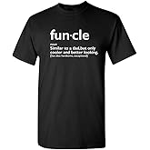 Mens Funcle Gift for Uncle Graphic Novelty Funny T Shirt