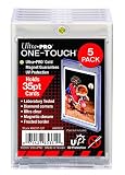Ultra PRO 35-Point ONE-Touch Magnetic Trading Card Holder (Pack of 5)