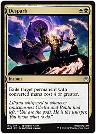 MTG War of the Spark, FOIL- Despark - 190/264 - Rare - NM/M