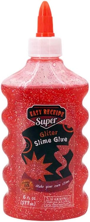 Huaya Elmer' s Liquid Glitter Glue, Great For Making Slime, Washable, Assorted Colors DIY Slime Kit Fluffy Slime Educational Toys