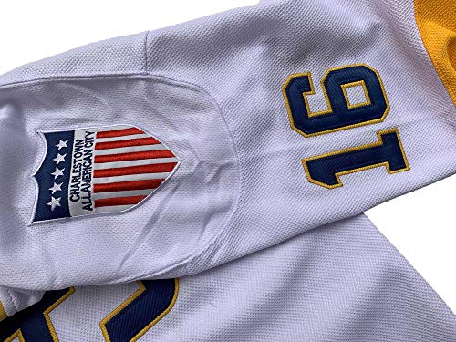 image for Wudu Hanson Brothers Charlestown Chiefs 16 Jack 17 Steve 18 Jeff Slap 