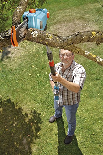 Gardena Teleskop-Hochentaster TCS Li-18/20 Set: Astsäge für bis zu 30 min Arbeitszeit, bis zu 4 m Reichweite, 20 cm… – Bild 7