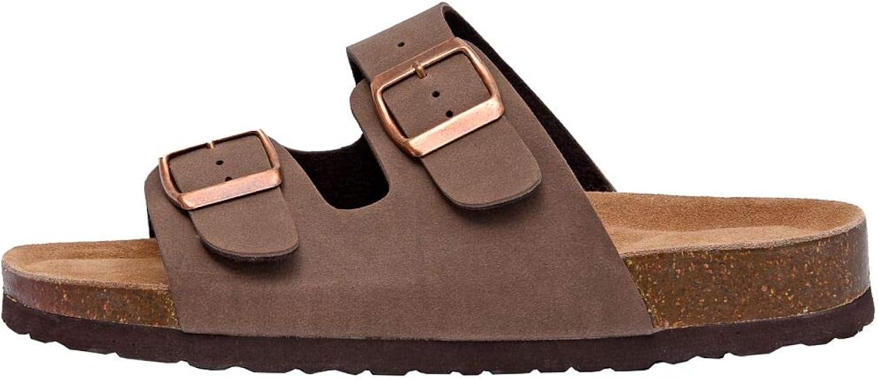 | CUSHIONAIRE Women's Lane Cork Footbed Sandal with +Comfort | Slides