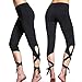 Lookatool Women Sports Gym Yoga Workout Cropped Leggings Fitness Lounge Pants