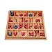 KINCREA Wooden Geoboard Mathematical Manipulative Material Array STEM Block Geo Board Graphical Educational Toys with 24Pcs Pattern Cards and Latex Bands Shape Puzzle Matrix 8x8 Brain Teaser for Kid