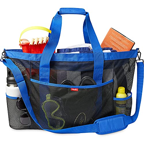 Odyseaco Extra Large Beach Bag Oahu Mesh Beach Tote Bag, Great XL