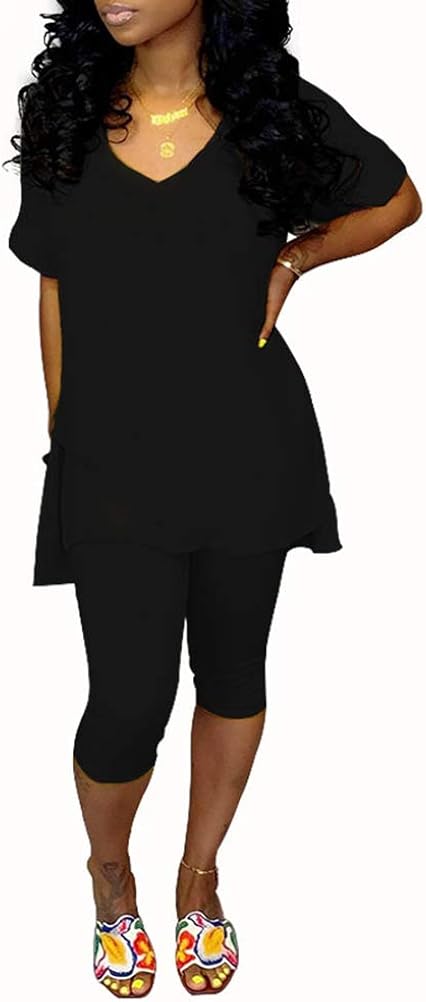 Two piece capri outfit Clearance