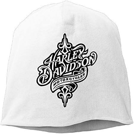 LETgogo Harley Davidson Motorcycle Logo Adjustable Winter Knit Cap Beanie Cap Skull Cap For Unisex