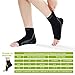 Plantar Fasciitis Compression Socks with Foot & Ankle Support for Men & Women | Cradles Sore Ankles, Soothes Painful Heels & Improves Circulation for Better Foot Health (Black & Gray, 1 Pair)