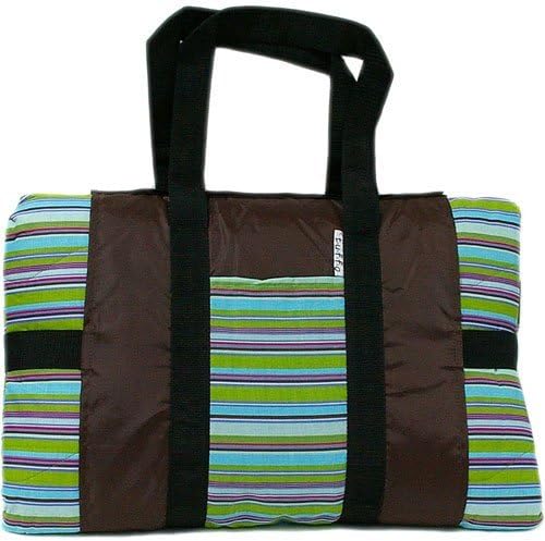 Tuffo Water-Resistant Outdoor Blanket, Earth Stripe by Tuffo