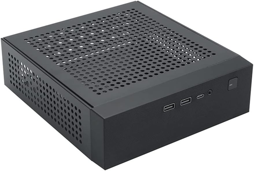 Tsadeer M09 Mini ITX HTPC Case DC Power Supply Industrial Control Desktop