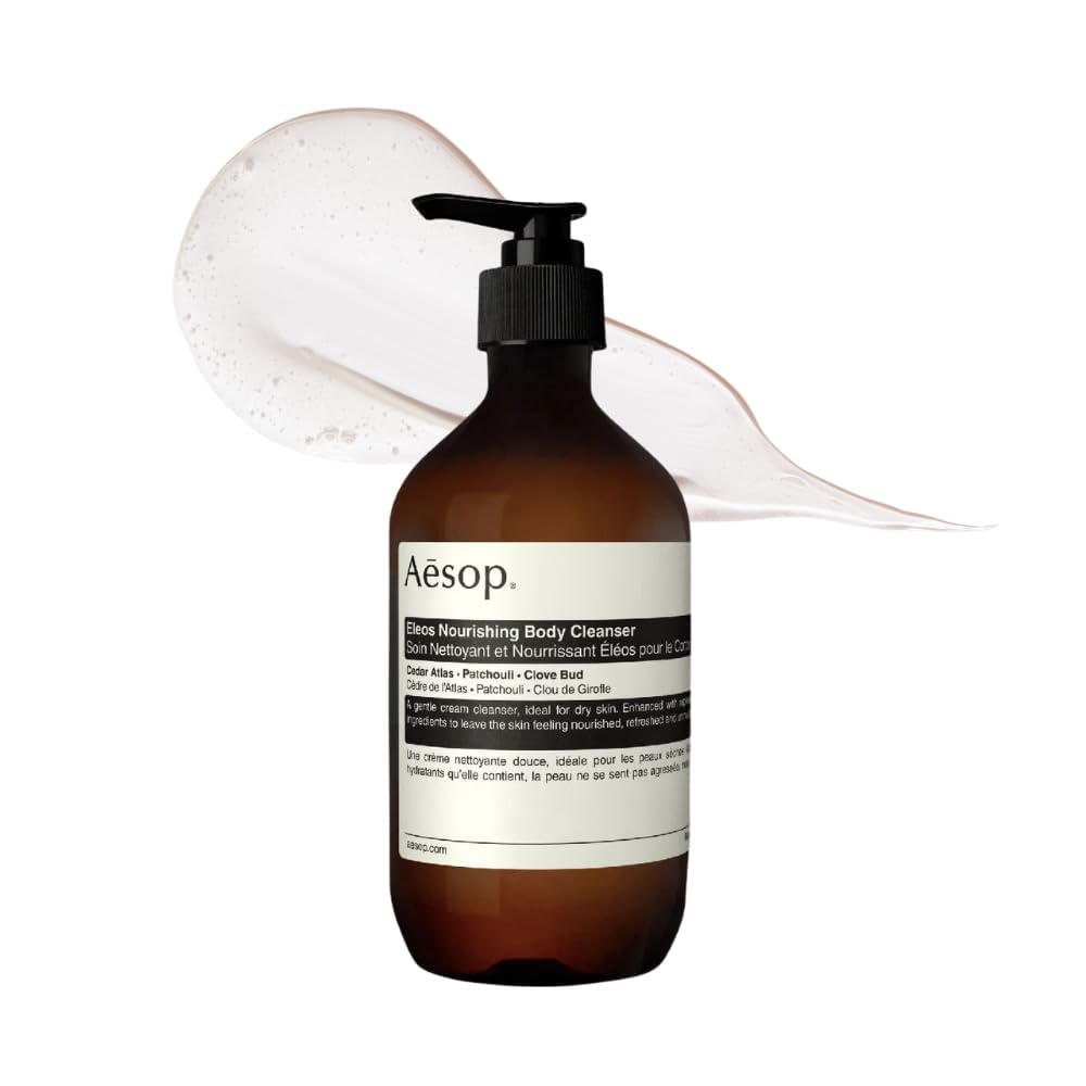 Photo 1 of Aesop Eleos Nourishing Body Cleanser | Hydrating Ingredients For Refreshed, Soft Skin | Enriched With Emollients, Humectants, Purifying Botanicals | 500mL / 16.9oz