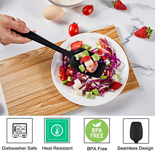 Silicone Spatula Set 6Piece Silicone Spatulas Heat Resistant