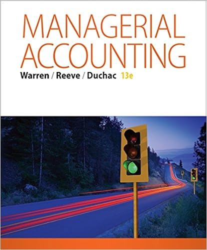 Managerial accounting homework book pdf