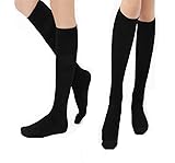 TULIPTREND Men's Sexy Athletic Silk Tube Socks Dark