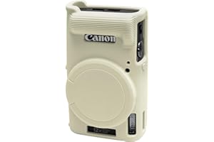 Easy Hood Case for Canon PowerShot IXY 650/ELPH 360 Camera, Soft Silicone Camera Cover with Removable Lens Cap, Slim Fit Anti