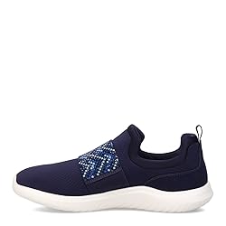 Clarks Women's Nova Way Sneaker, Dark Navy Combi, 11