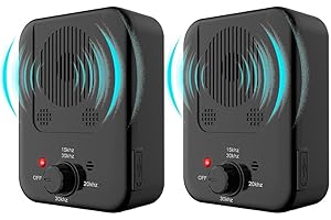 Iynor Anti Barking Control Devices for Dogs,Ultrasonic Dog Barking Deterrent Devices Rechargeable,3 Modes of Dog Anti Barking Devices Suitable for Large, Medium, and Small Dogs 2 Pack