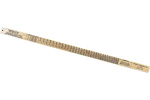 Forestry Suppliers Tree & Log Scale Stick | Doyle Scale | 10" - 40" Diameter | up to 40” DBH & Five 16’ Logs | Sturdy & Easy 