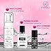 7-8 weeks Retention/ 2D-6D Russian Volume Eyelash Extension Glue/Extreme Pro Adhesive LONRIS Lash 5 ml/ 1 Sec Drying time/Maximum Bonding/Semi-Permanent Supplies/Professional Use Only Black
