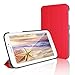 JETech Slim-Fit Smart Case for Samsung Galaxy Tab 3 7-Inch, Red
