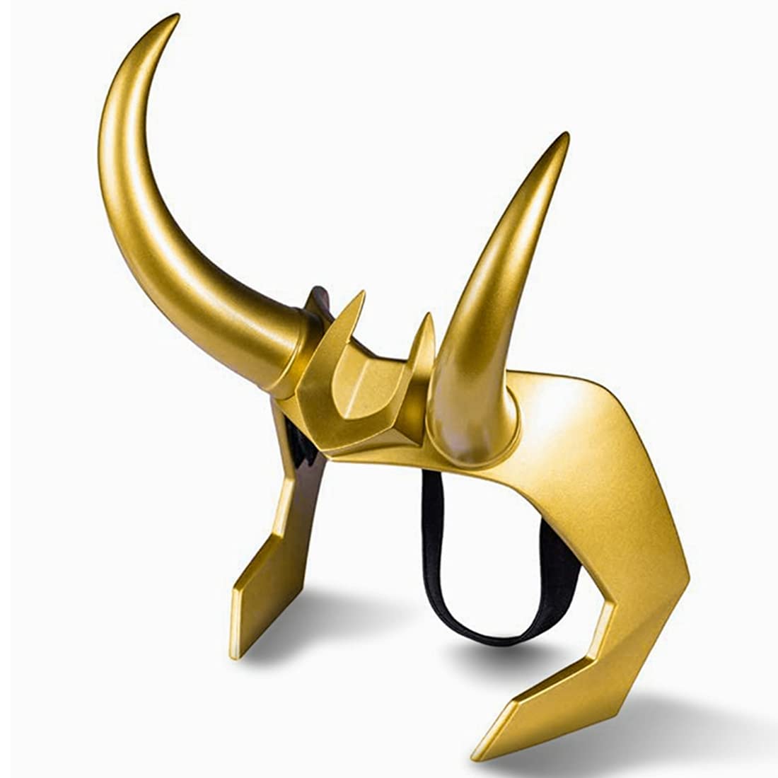 Applysu Loki Horn Loki Helmet Headpiece Loki Cosplay Crown Loki Series Lady Sylvies Headwear, Halloween Helmet Men,Woman (helmet for man)