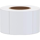 HYBSK 2x2 inch Square Thermal Labels for Barcodes,Name Tag,DIY Logo Design,QR Code, Compatible with Rollo Label Printer & Zebra Desktop Printers (2"x2",1 Roll)