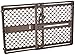 Toddleroo by North States 42” Wide Supergate Ergo Baby Gate, Made in USA: for doorways or stairways. includes Wall Cups. Pressure or Hardware Mount. 26” - 42” Wide(26