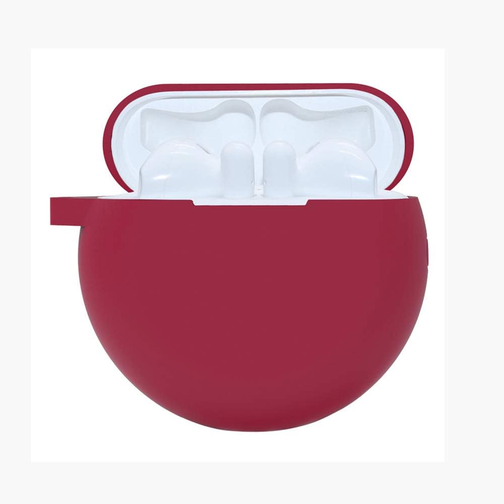 CaseDione 2019 Upgrade Compatible with Huawei Freebuds 3 Silicone Case Earphone Solid Color Wireless Bluetooth Earphone Protective Cover Accessories