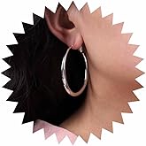 Iaceble Boho Circle Huggie Hoop Earrings Circle Hoop Drop Earrings Silver Circle Endless Earrings Hollow Circle Dangle Earrings Jewelry for Women