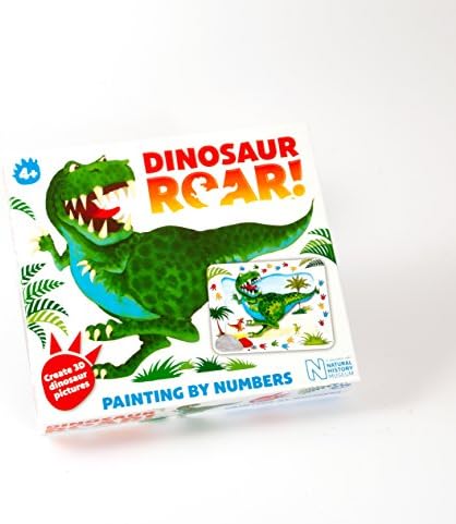 Dinosaur Roar Painting by numbers Craft