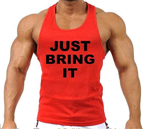 QFC Mens MMA GYM BODYBUILDING MOTIVATION VEST BEST WORKOUT CLOTHING TRAINING TOP