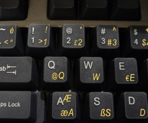TURKISH Q KEYBOARD STICKERS WITH YELLOW LETTERING ON TRANSPARENT BACKGROUND
