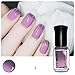 Hot Nail Art! AMA(TM) Thermal Nail Polish Lacquer Color Changing Peel Off Liquid Nail Varnish Cosmetic (J)