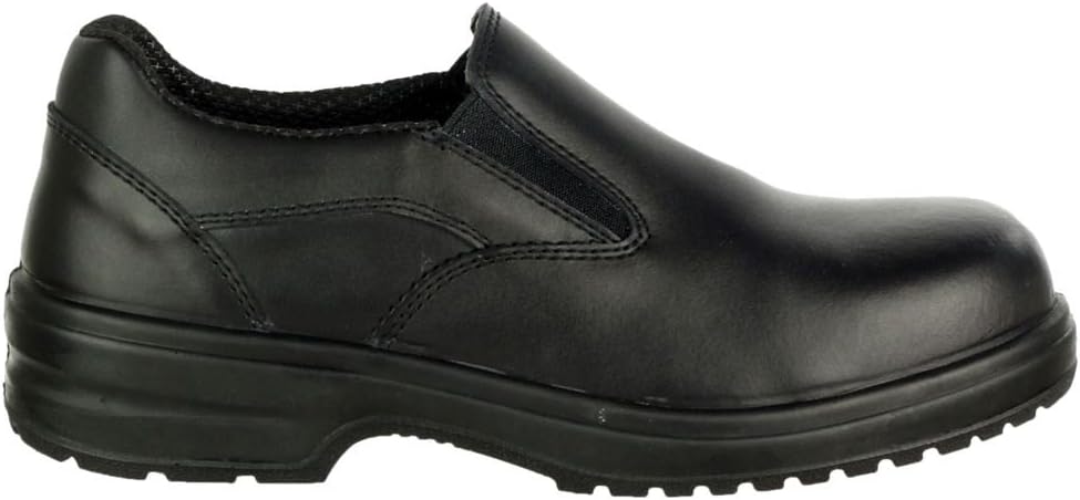 Amblers Safety Ladies FS94C Leather Safety Shoes Black Leather