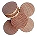 1.5 Inch Natural Wood Slices Unfinished Round Wood Coins for DIY Arts & Crafts Projects, 100 per Pack.