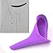 2x P EZ Female Silicone Portable Camp Outdoor Urination Device Purple Lightweight Travel Urination Device Camping Toilet Women Urinal Funnel - Stand Up & Pee