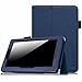 Fintie Folio Case for Fire HD 7 Tablet (2014 Oct Release) - Slim Fit Leather Standing Protective Cover with Auto Sleep/Wake Feature (will only fit Fire HD 7 4th Generation 2014 model), Navy Blue