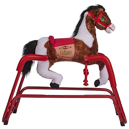 Rockin' Rider Prince Spring Horse Ride On, 39 x 24 x 37.5 - Thumbnail 3