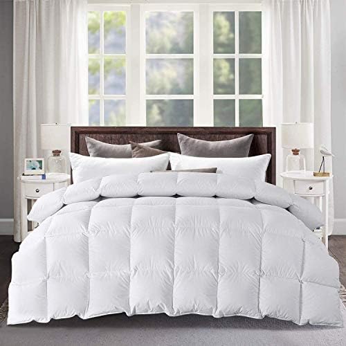 ROYALAY Luxurious 116"x108" Oversized King Goose Down Comforter King