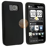 Silicone Skin Case for HTC HD2, Black