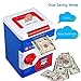 Electronic Piggy Bank, Large Capacity Money Coin Code Bank for Boys & Girls with Music Entertainment, Personal Password Set Child Cash Deposit Box, Mini ATM for Kids with Automatic Money Scroll
