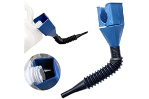 Portable Foldable Telescopic Oil Funnel with Quick-Connect Nozzle - Durable ABS, Hands-Free Pouring for Cars, Trucks, Motorcy