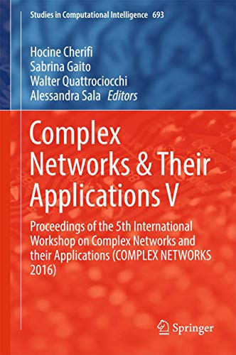 Complex Networks & Their Applications V: Proceedings of the 5th International W…