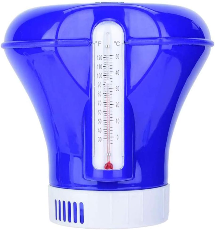 Dosing Float Chlorine Floater Pool with Thermometer for Spa Whirlpool Accessories
