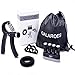 GALAROES Hand Grip Strengthener Forearm Grip Workout Kit Adjustable Hand Gripper Finger Exerciser Equipment Finger Strengthener Resistance Bands, Grip Ring for Hand Finger Strengtheners