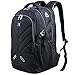 17.3 inch Laptop Backpack with Rain Cover Airbag Shockproof Water Resistant Travel Bag Work School College Backpacks for men and women,Black Business Backpack fit 15.6 17.3 laptops by Outjoy