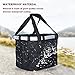 HAAMIIQII Black Bike Basket for Dogs, Foldable Small Pets Cats Dogs Carrier Front Removable Bicycle Handlebar Basket Quick Release Easy Install Detachable Cycling Bag Mountain Picnic Shoppingthumb 4