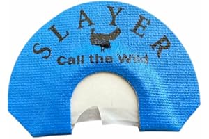 SLAYER CALLS CALL THE WILD The Cutter Turkey Call | User-Friendly Turkey Mouth Call | Realistic Sounding Turkey Calls for Hunting