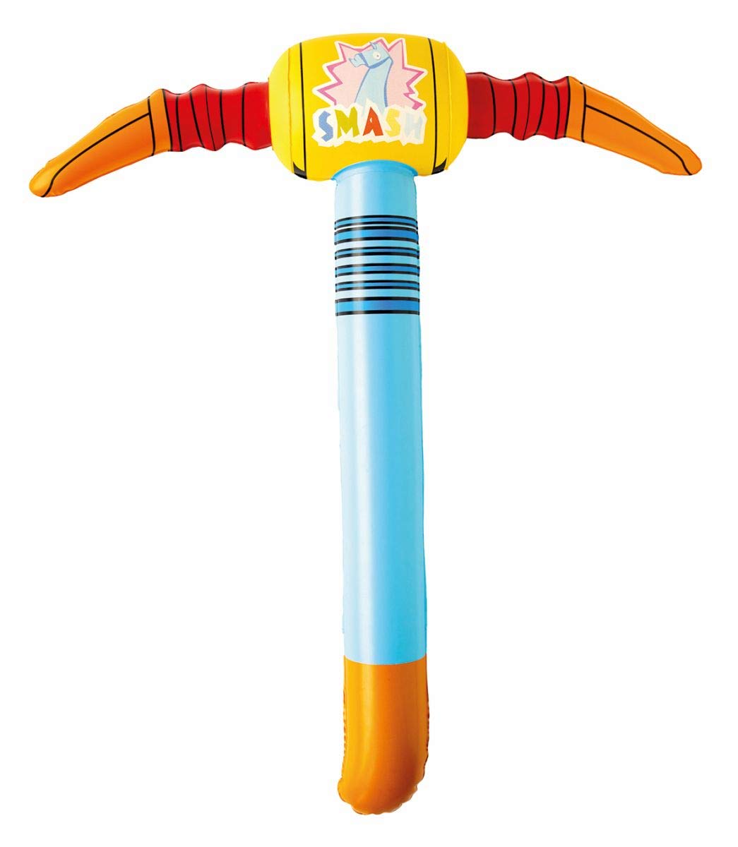 Rubies Official Fortnite Pick-Squeak Inflatable Pick axe, Costume Accessory, Multi-Colour